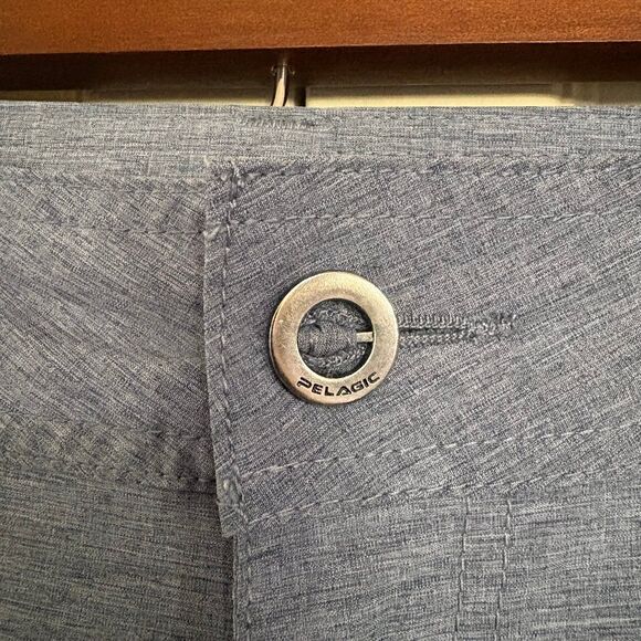 Pelagic Shorts Men’s 38” Waist Blue Gray Polyester Elastane Blend - Picture 11 of 12